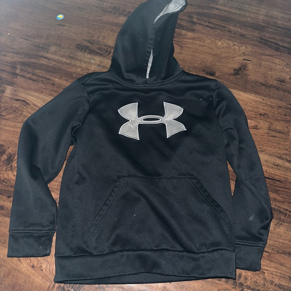 Under Armour Black Hoodie with Logo